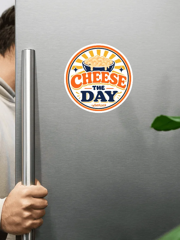 Die Cut Magnet - Cheese the Day product image (2)