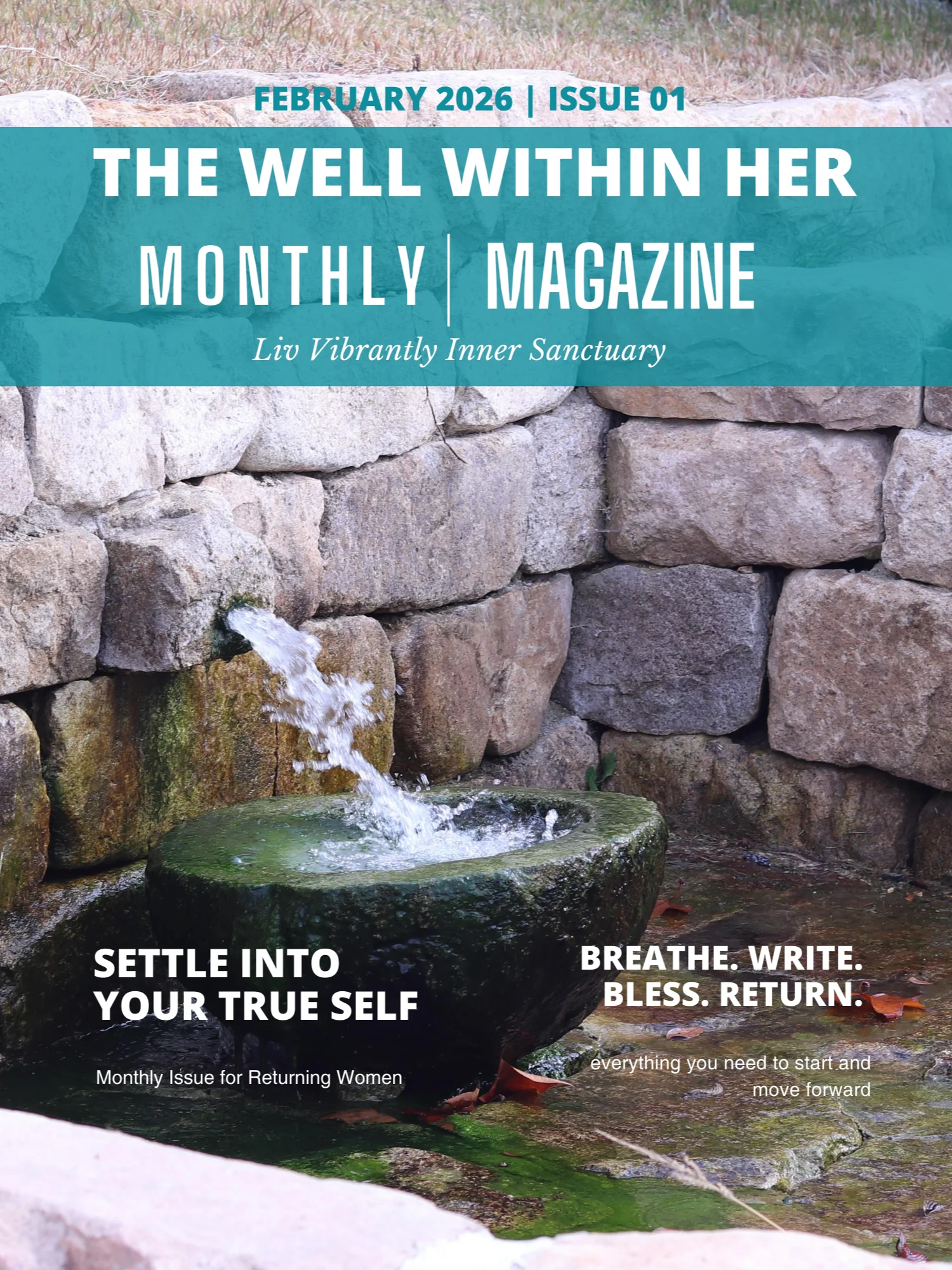 The Well Within Her February Magazine product image (1)