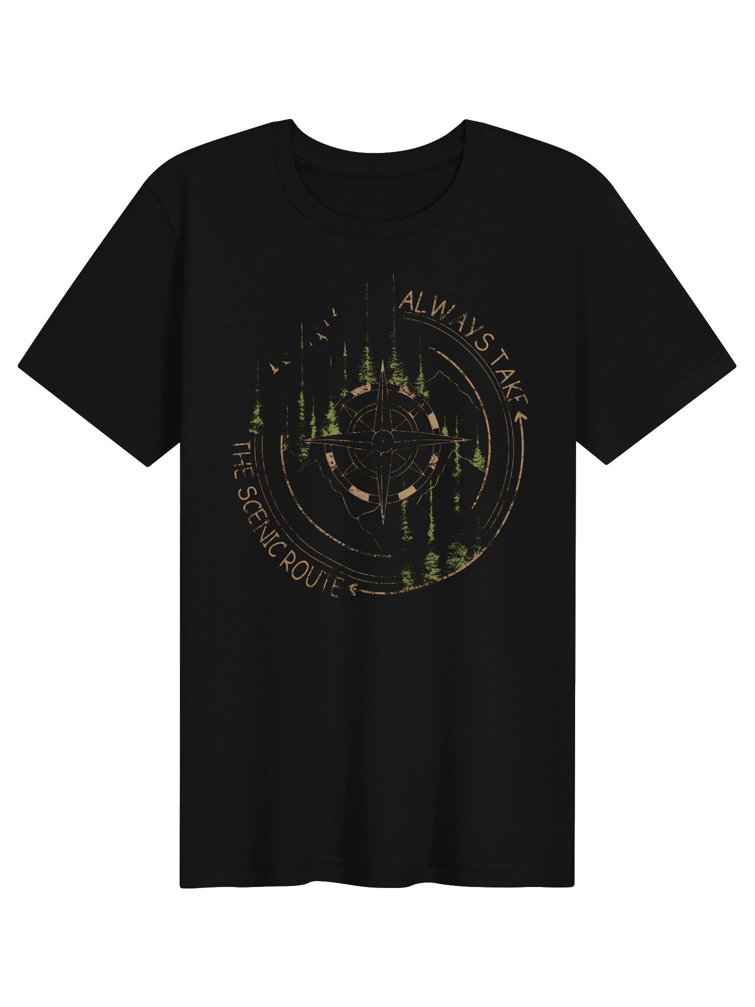 Always Take the Scenic Route T-Shirt product image (1)