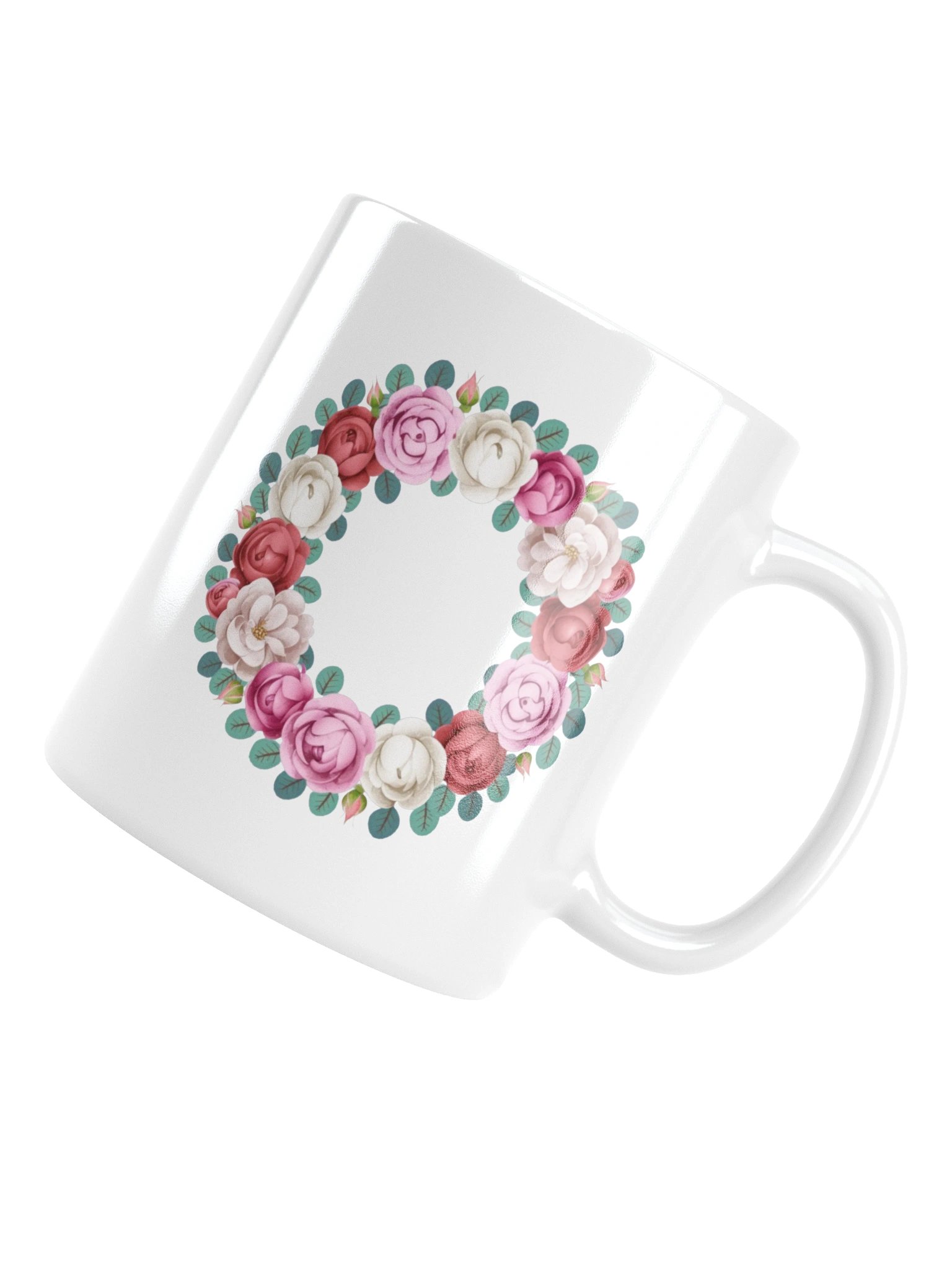 Rose Wreath Elegance Coffee Mug product image (16)