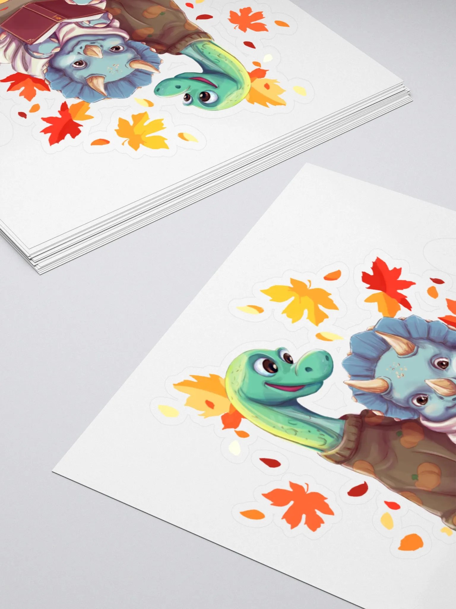 Fall Dino Stickers product image (12)