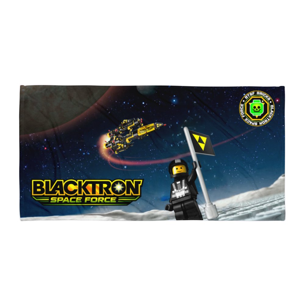 Blacktron Space Force Beach Towel product image (1)