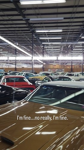 It's a long walk from the front of National Parts Depot building to the back. And about here, I decided if I died trying to g...