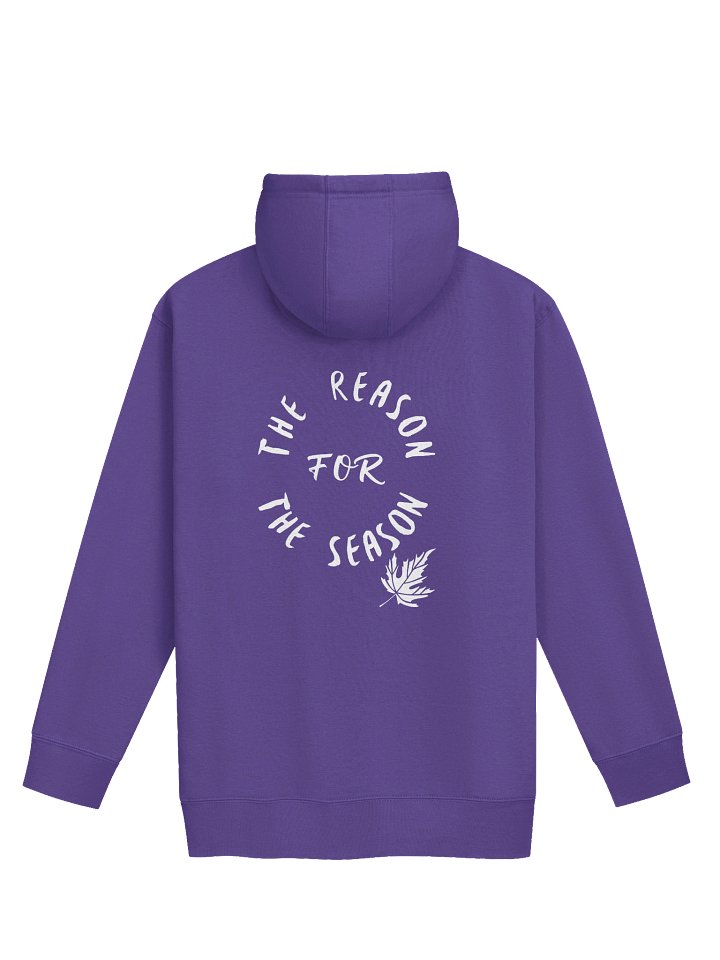 The Reason For the Season LOGO: (WHITE FRONT/WHITE BACK) product image (12)
