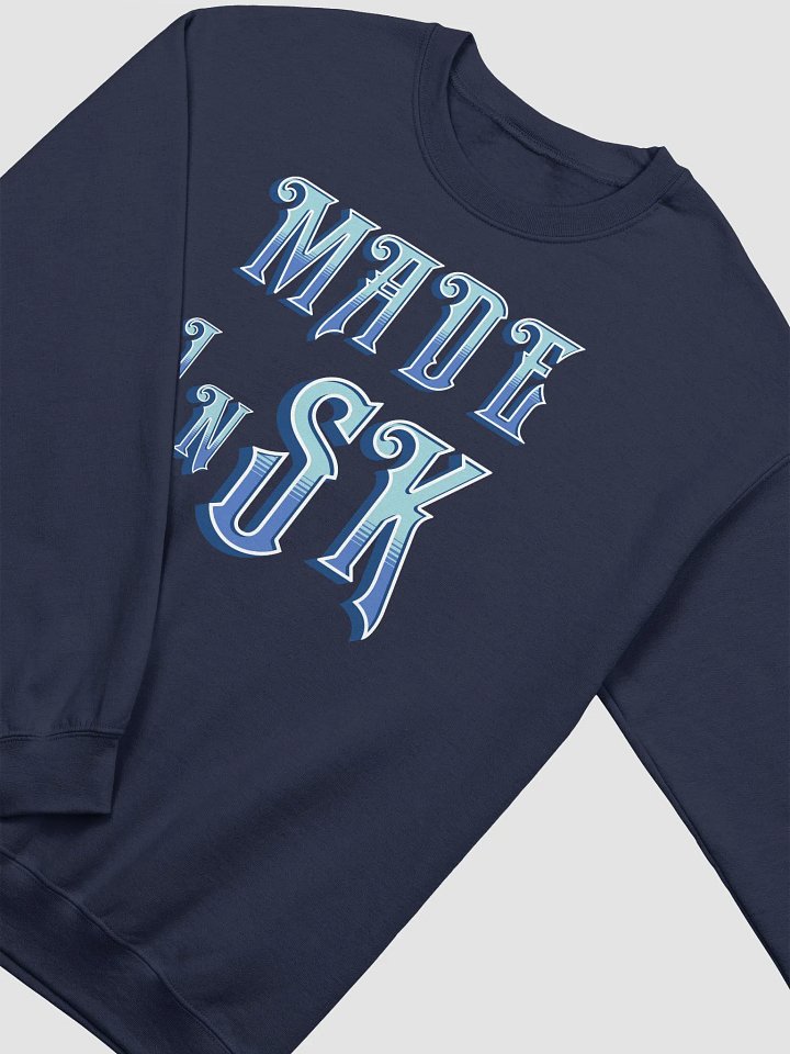 Made In Sk Saskatoon Saskatchewan Stylized Crewneck Sweatshirt product image (14)