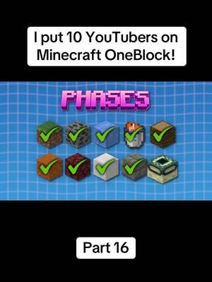 Watch the full video on YouTube! Link in bio #Minecraft #lockdownlife #oneblock #hardcore 