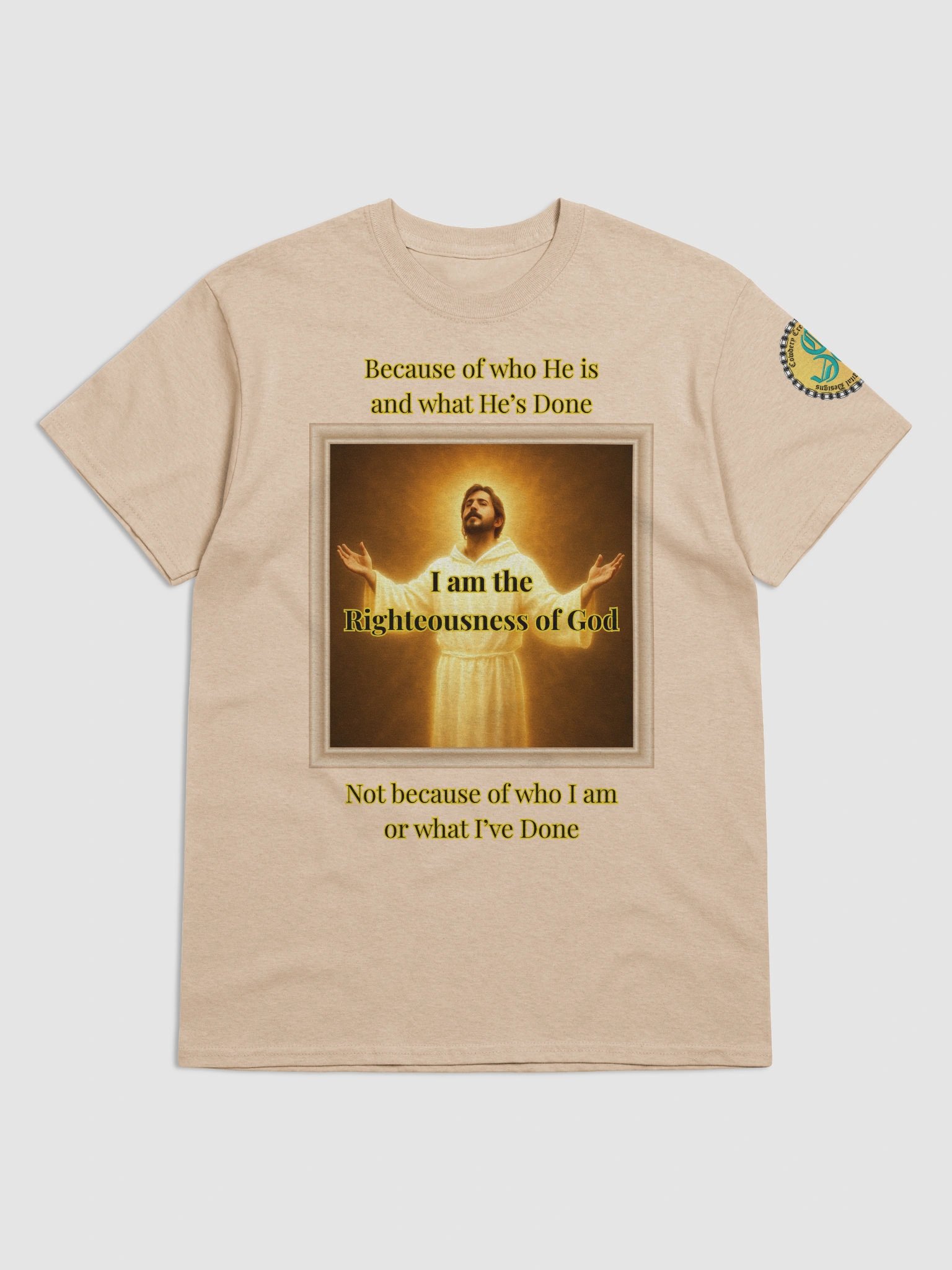 I am the Righteousness of God (Male) Gildan Heavyweight T-Shirt Colors (3) product image (4)