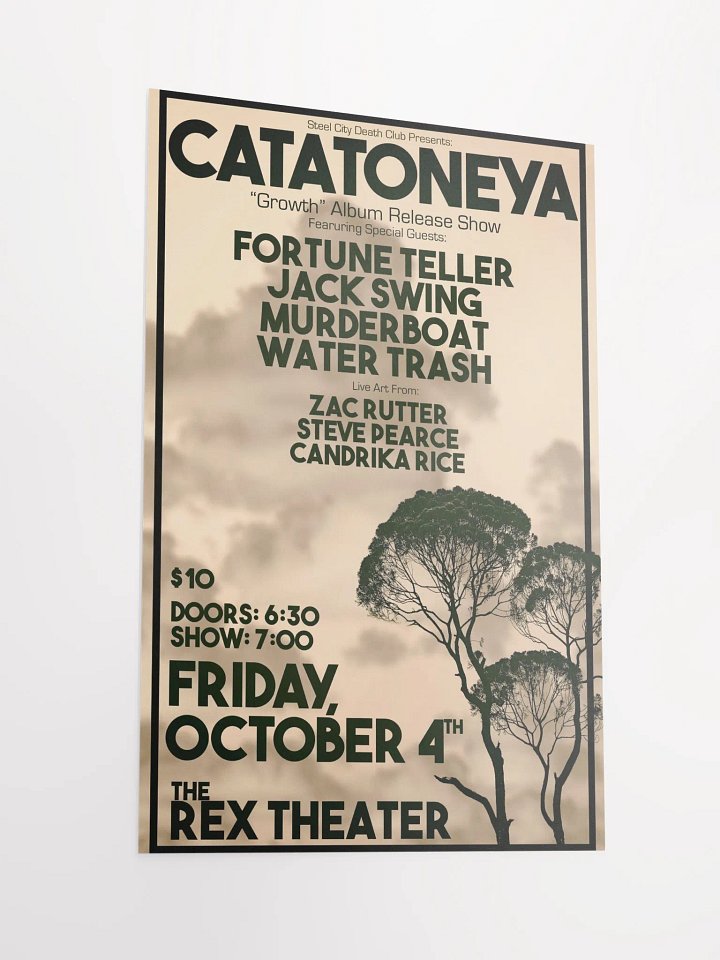 Catatoneya - Growth Release Flyer product image (4)