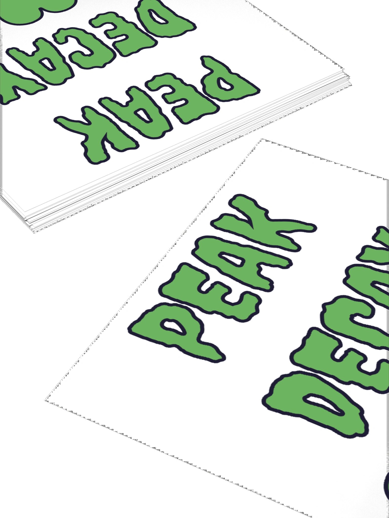 Peak Decay stickers product image (4)