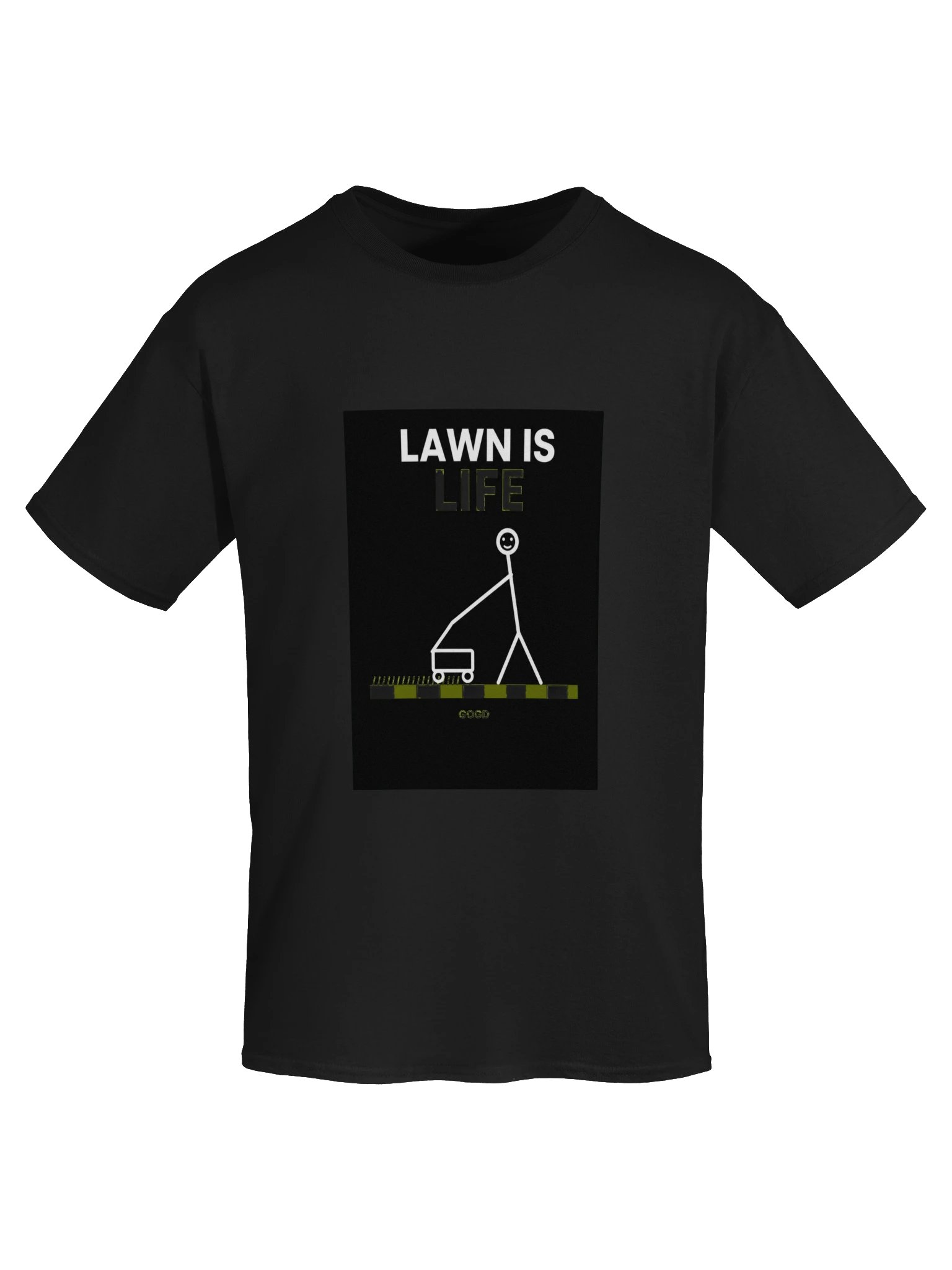 Lawn Is Life – Funny Lawn Mowing Dad Shirt product image (13)