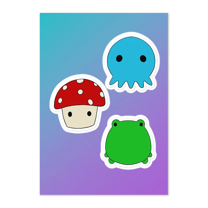 Keychain Sticker Sheet product image (1)