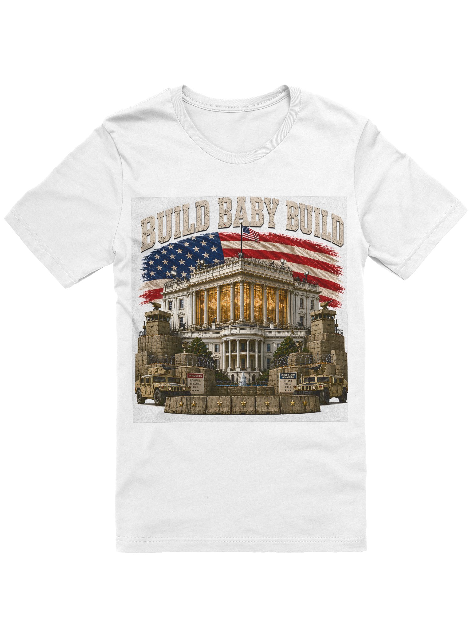 Women’s BUILD BABY BUILD — Fortified Ballroom Tee product image (1)