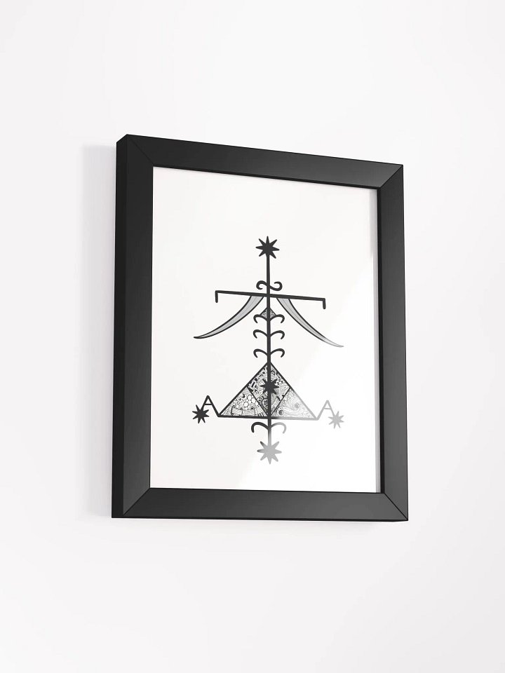 Frame with Ogou Feray vèvè product image (2)