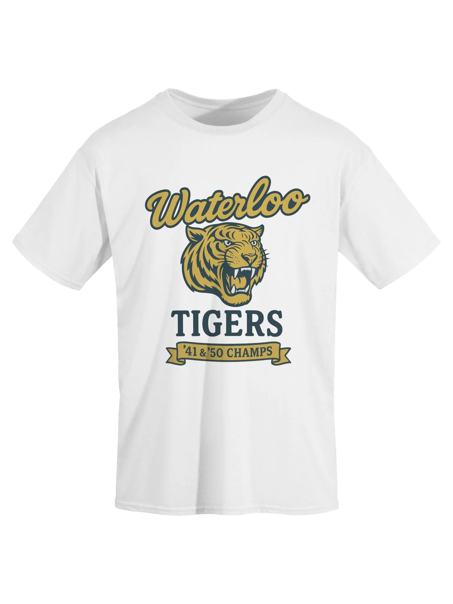 Waterloo Tigers Vintage Tee product image (3)