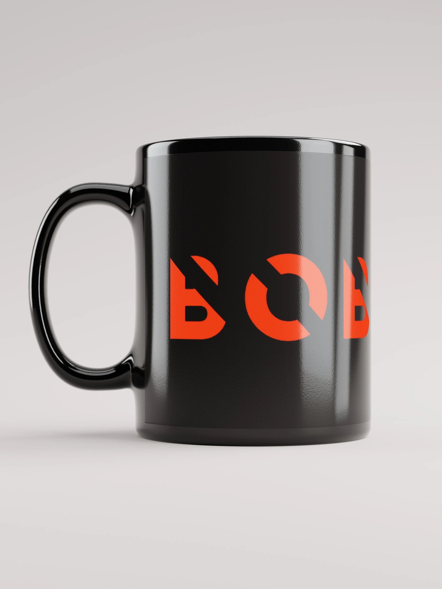 BOBIPRO Black Glossy Mug product image (11)