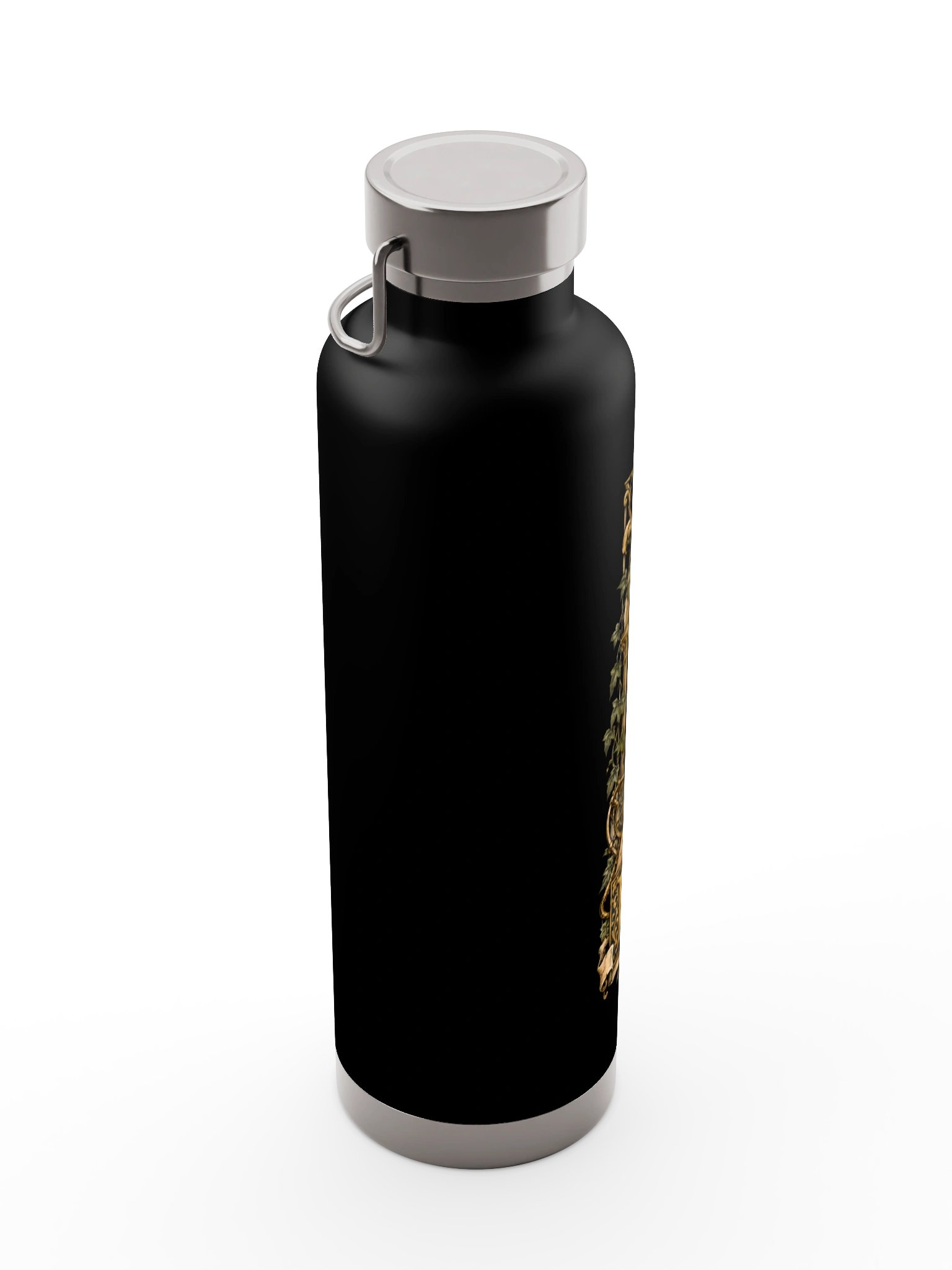 History Teacher Fuel Insulated Bottle, 22 oz Stainless Steel, Black product image (11)