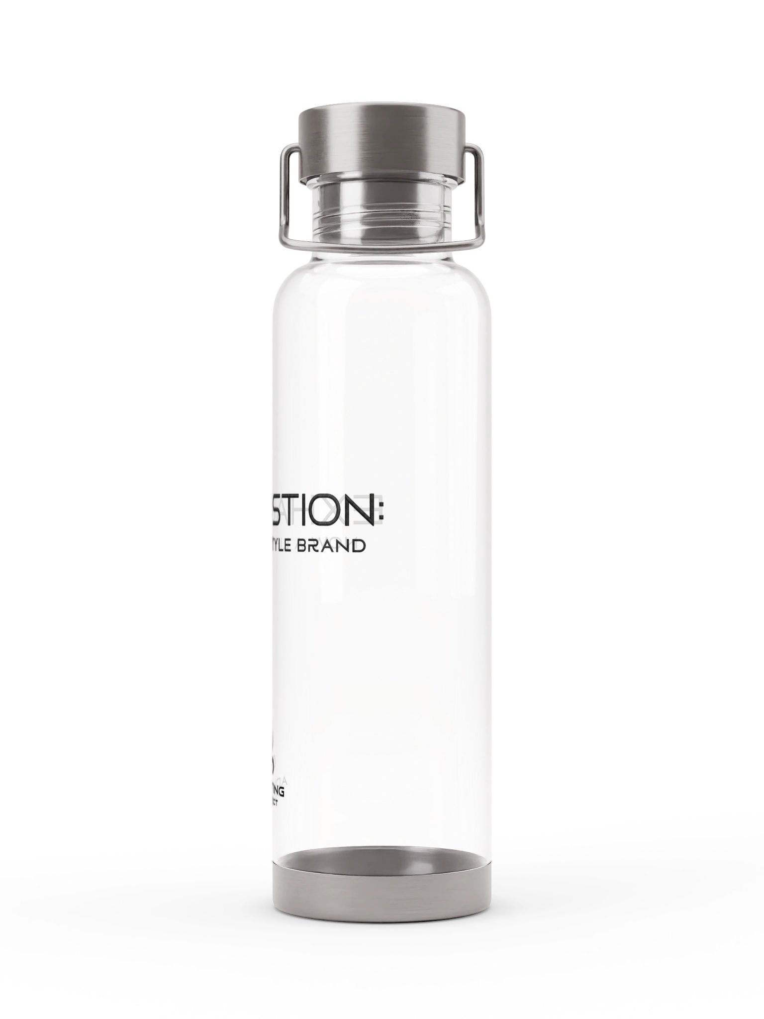 "Exhaustion: Now a Lifestyle Brand" - Water Bottle product image (2)