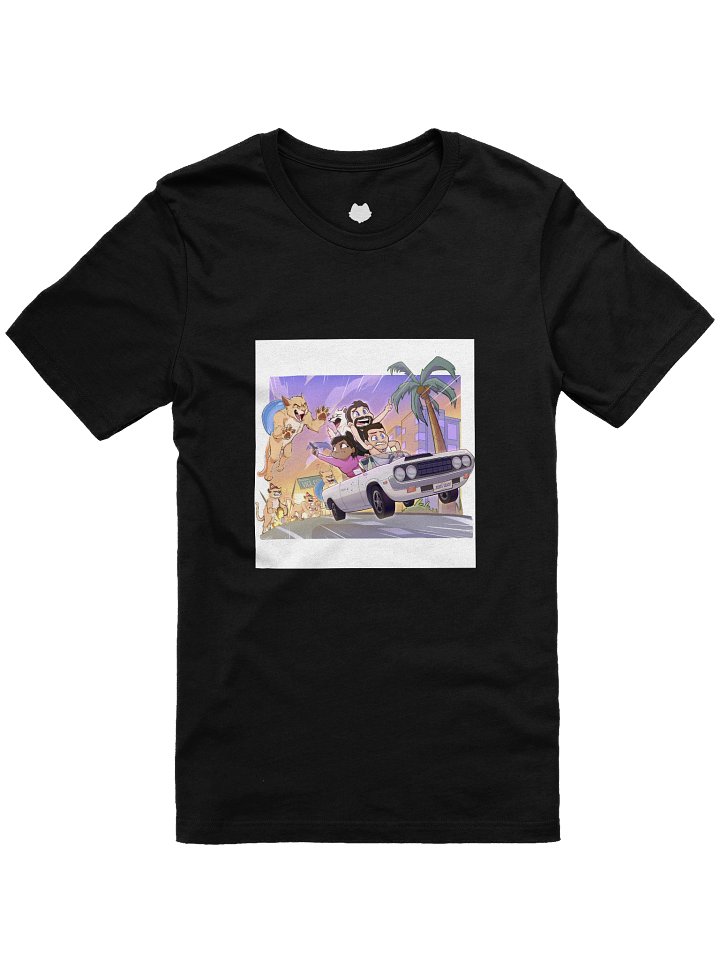 Cat-astrophic Fur-ocius Purrsuit T-Shirt product image (8)