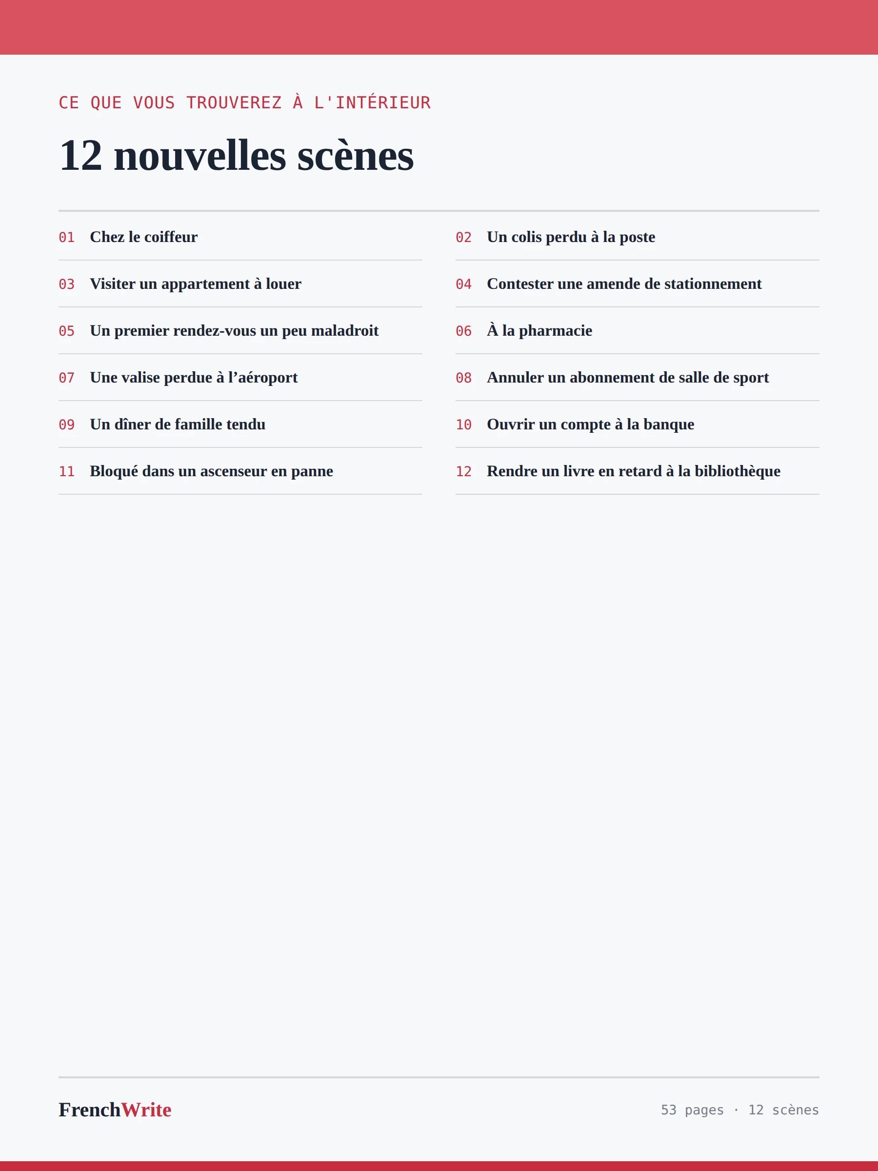 Scènes du quotidien Vol. 2— PDF (A2–B1) product image (3)