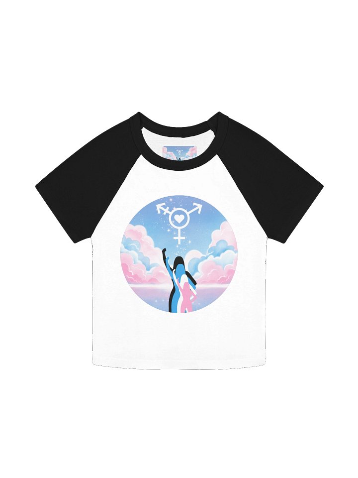 The Trans Femme Signal Crop Top product image (1)