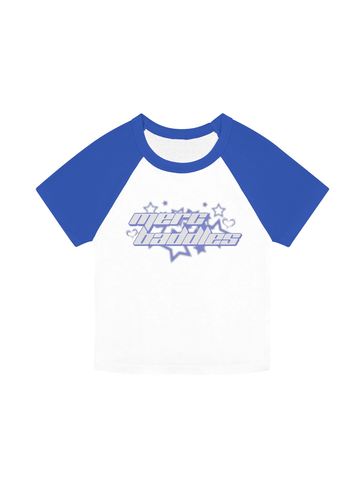 mercbaddies baby tee (merc x riftbaddies) product image (1)