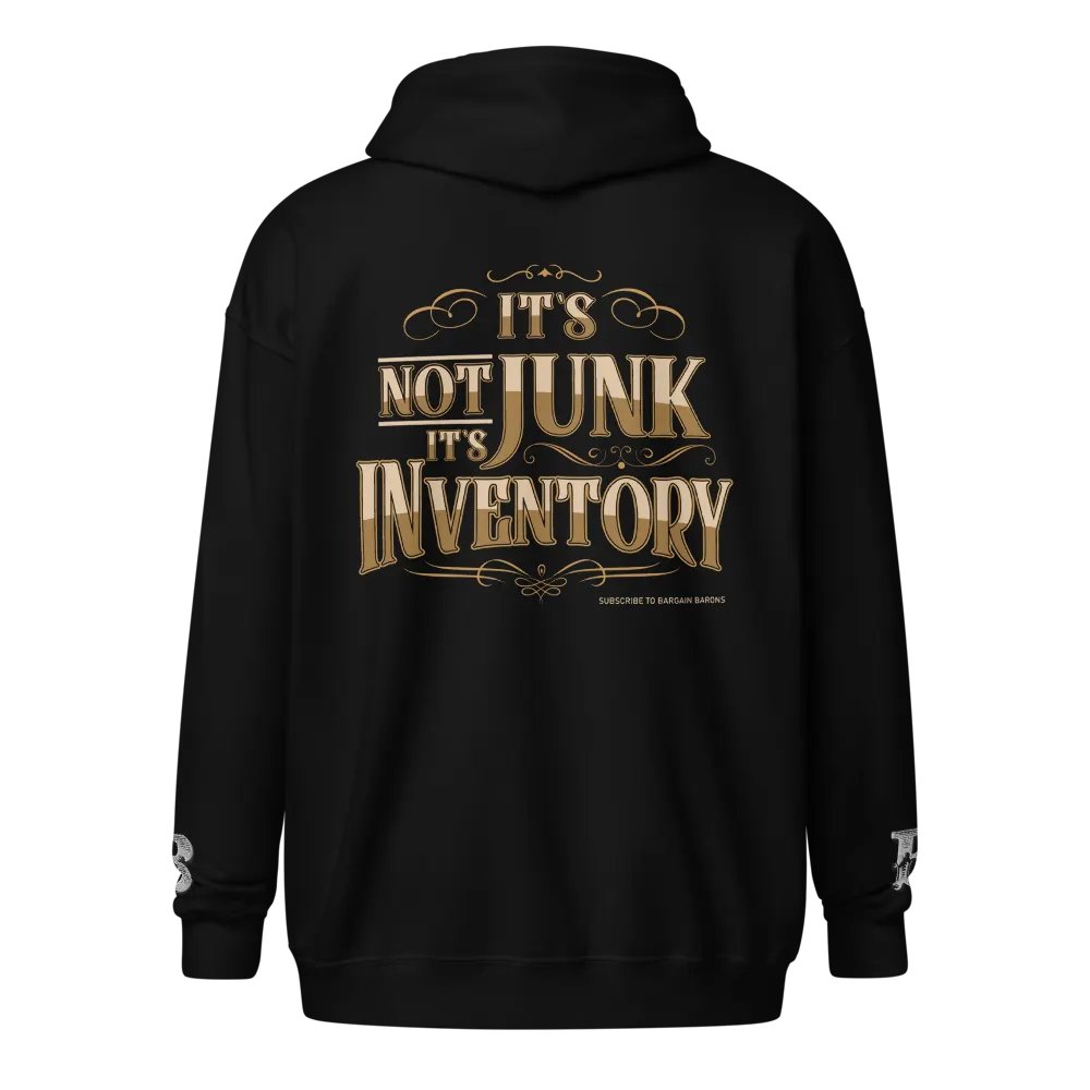 IT'S NOT JUNK IT'S INVENTORY (Zipper Hoodie) product image (3)