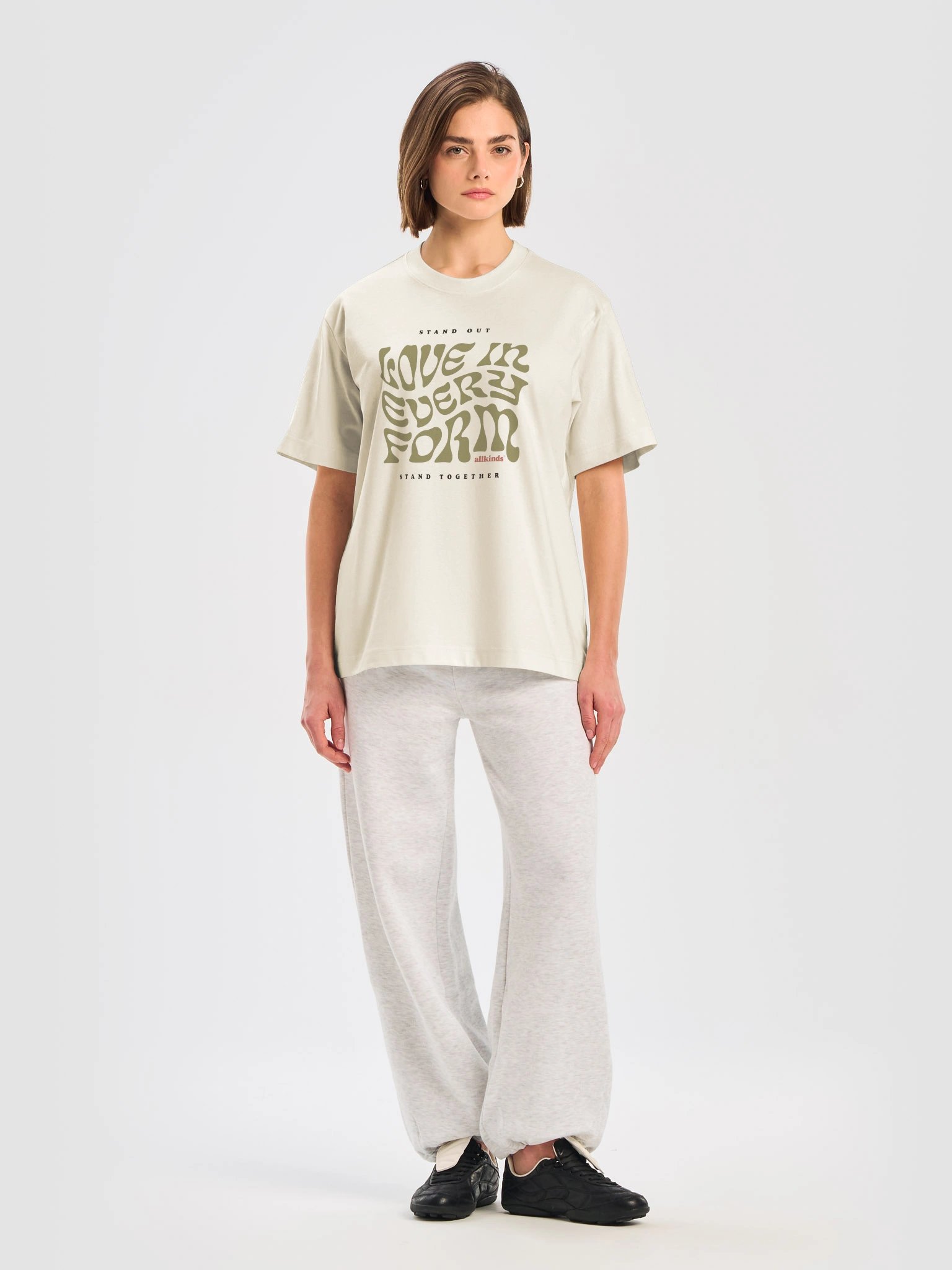 the 'love in every form' tee | light product image (6)
