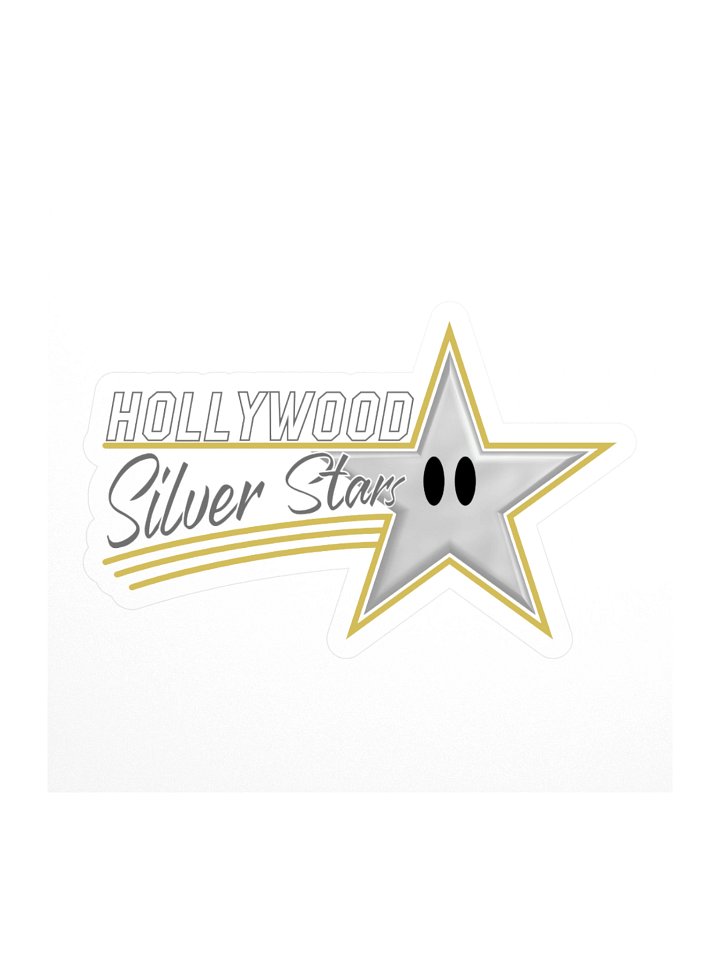 Hollywood Silver Stars GSL Sticker product image (1)