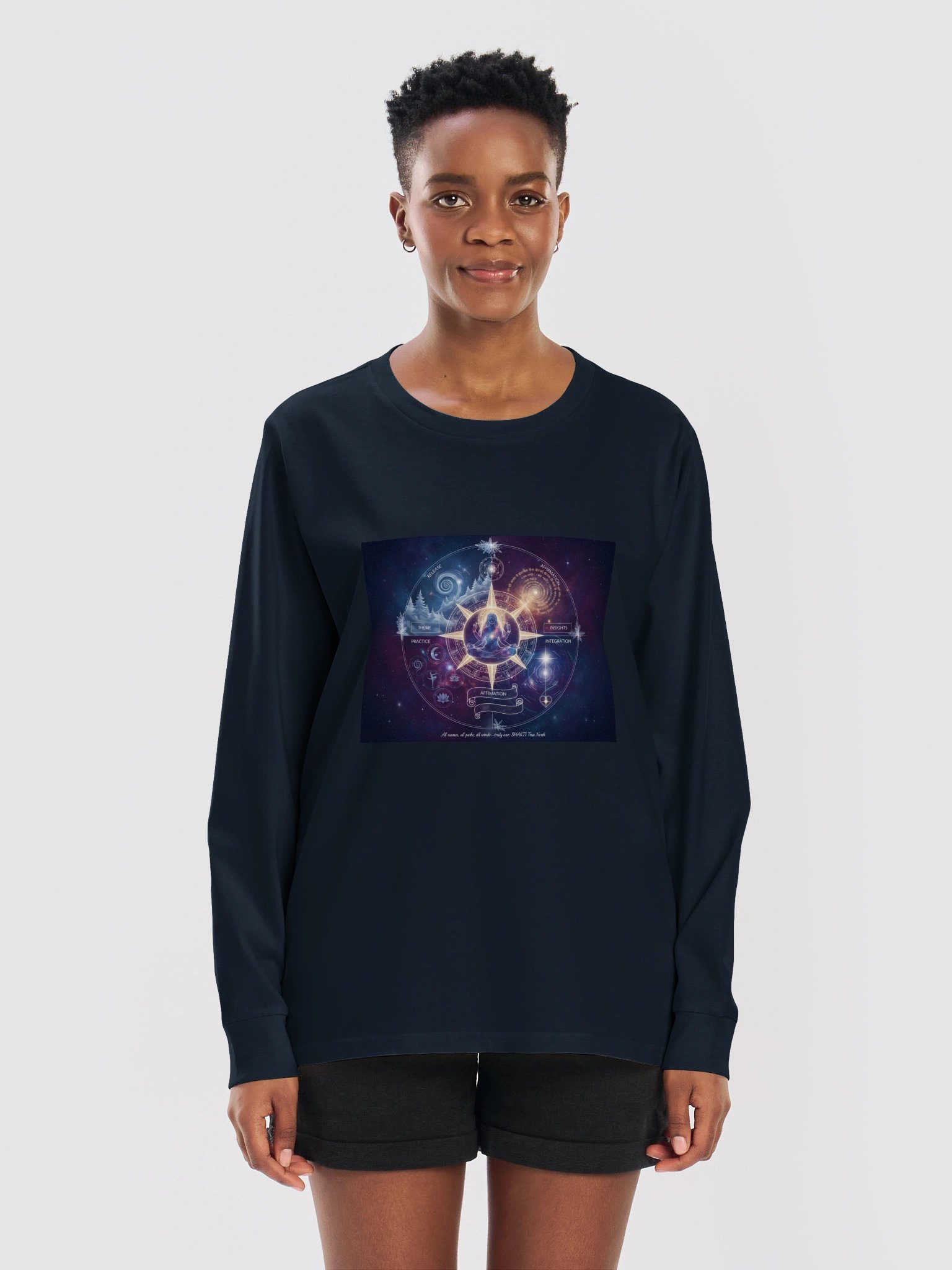 Shakti True North Cosmic Meditation Tee product image (5)