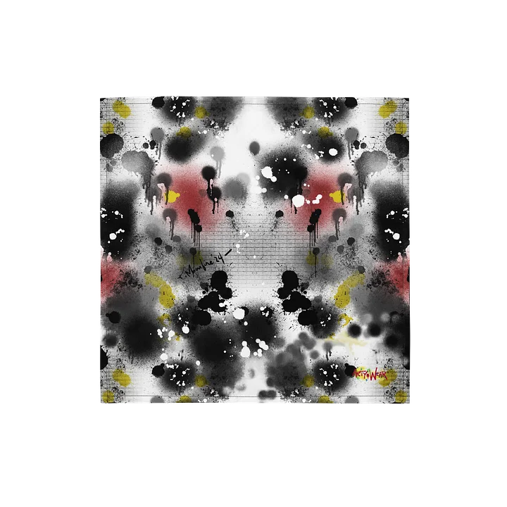 'Inky Splatter' Bandana product image (1)