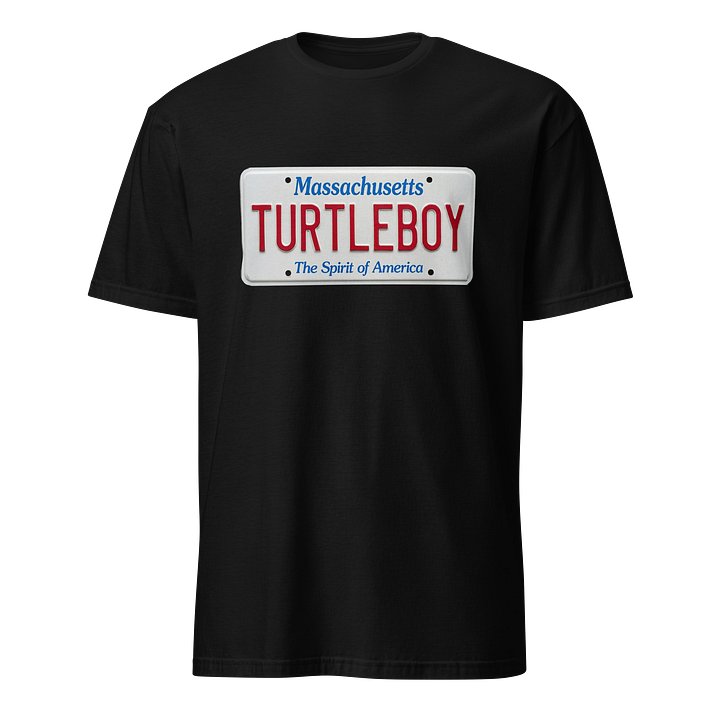 Turtleboy License Plate - Unisex Softstyle T-Shirt product image (5)