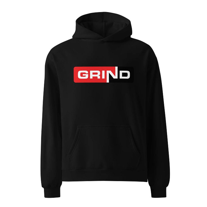 GRIND Logo Premium Oversized Hoodie product image (1)