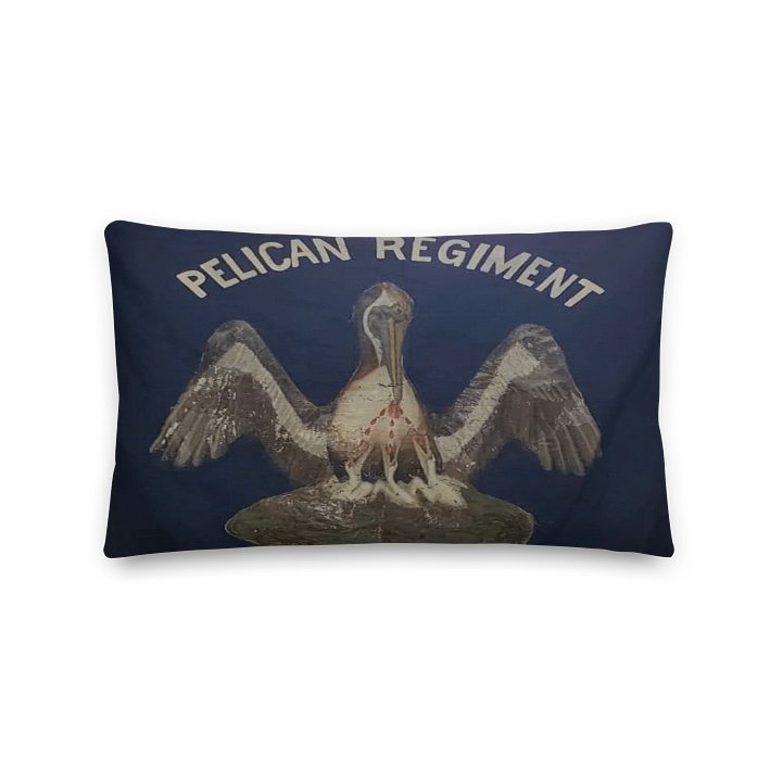 7th LA Pelican Regiment Flag Pillow product image (2)