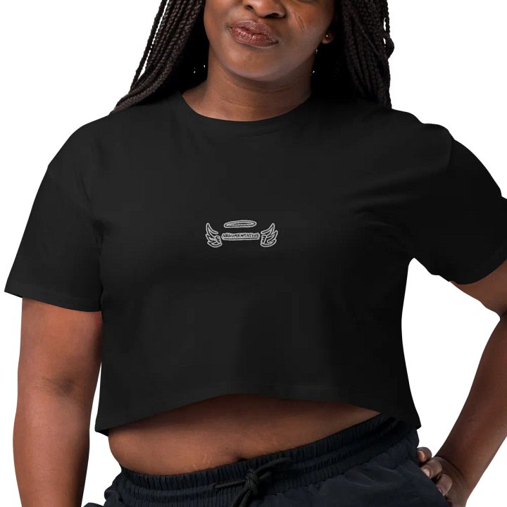 ANGELIC embroidered cotton crop top product image (2)