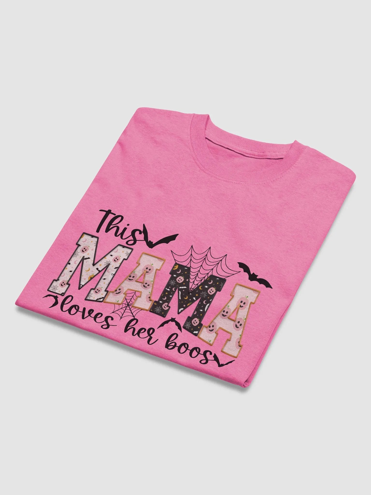 This Momma Loves Her Boo's T-Shirt – Spooky, Stylish, and Full of Love 👻🖤 product image (40)
