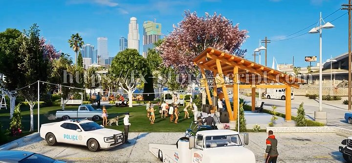 Fivem Vespucci Beach Park MLO product image (1)