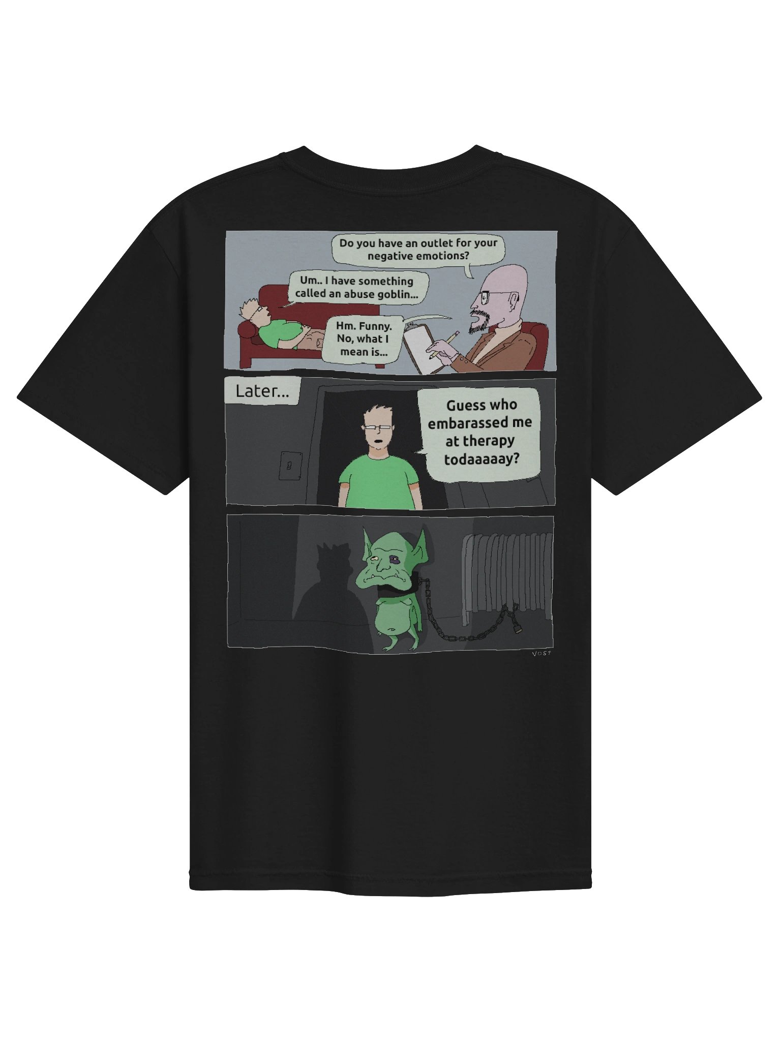 Abuse Goblin Comic - Black product image (2)
