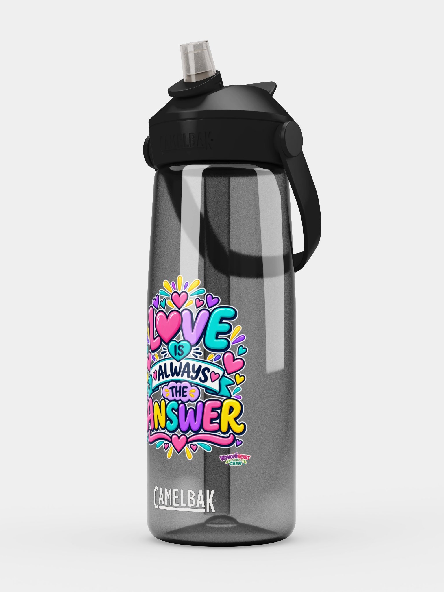 CamelBak Thrive® Flip Straw Inspirational Water Bottle - Love is Always the Answer. product image (5)