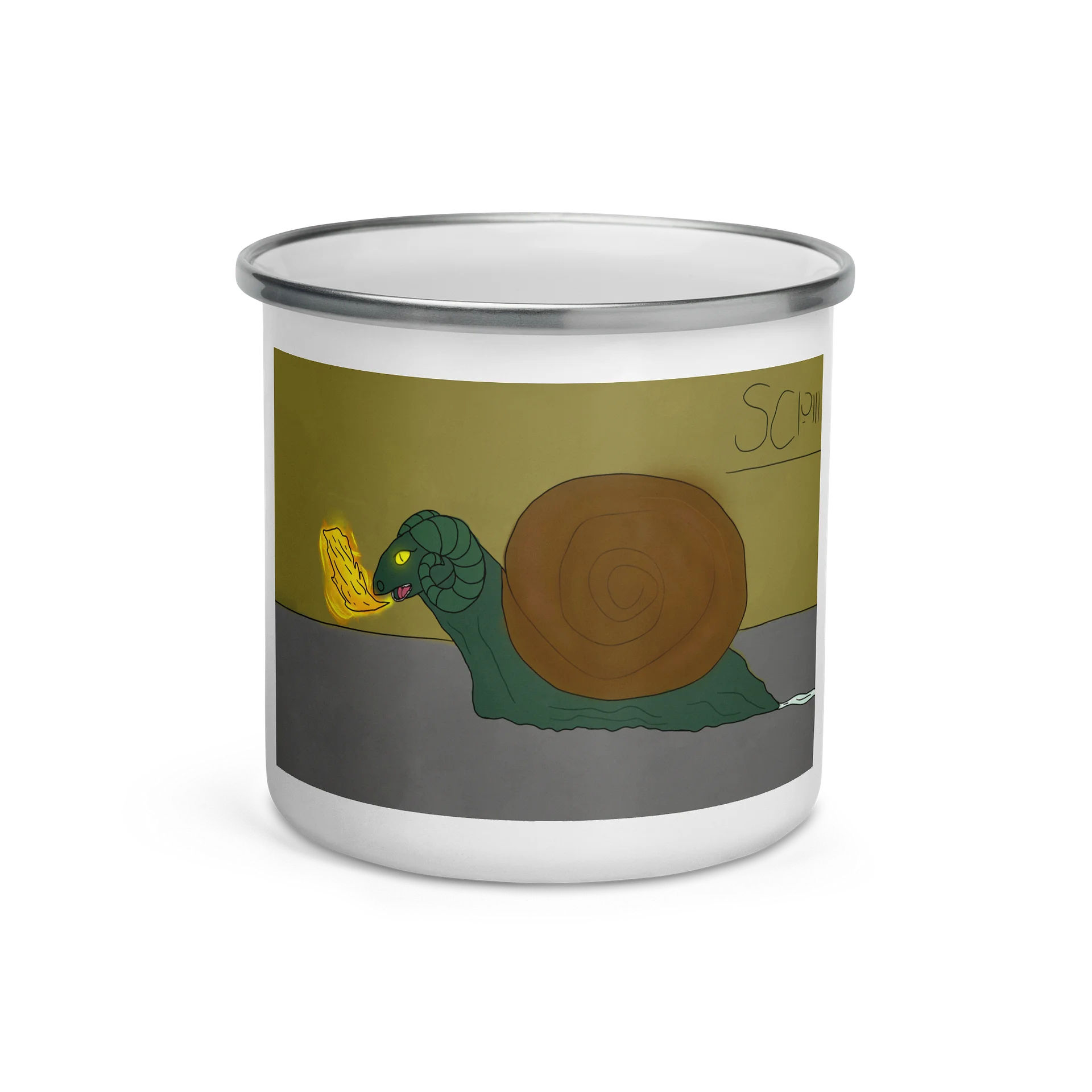 Dragon Shell Enamel Mug product image (2)