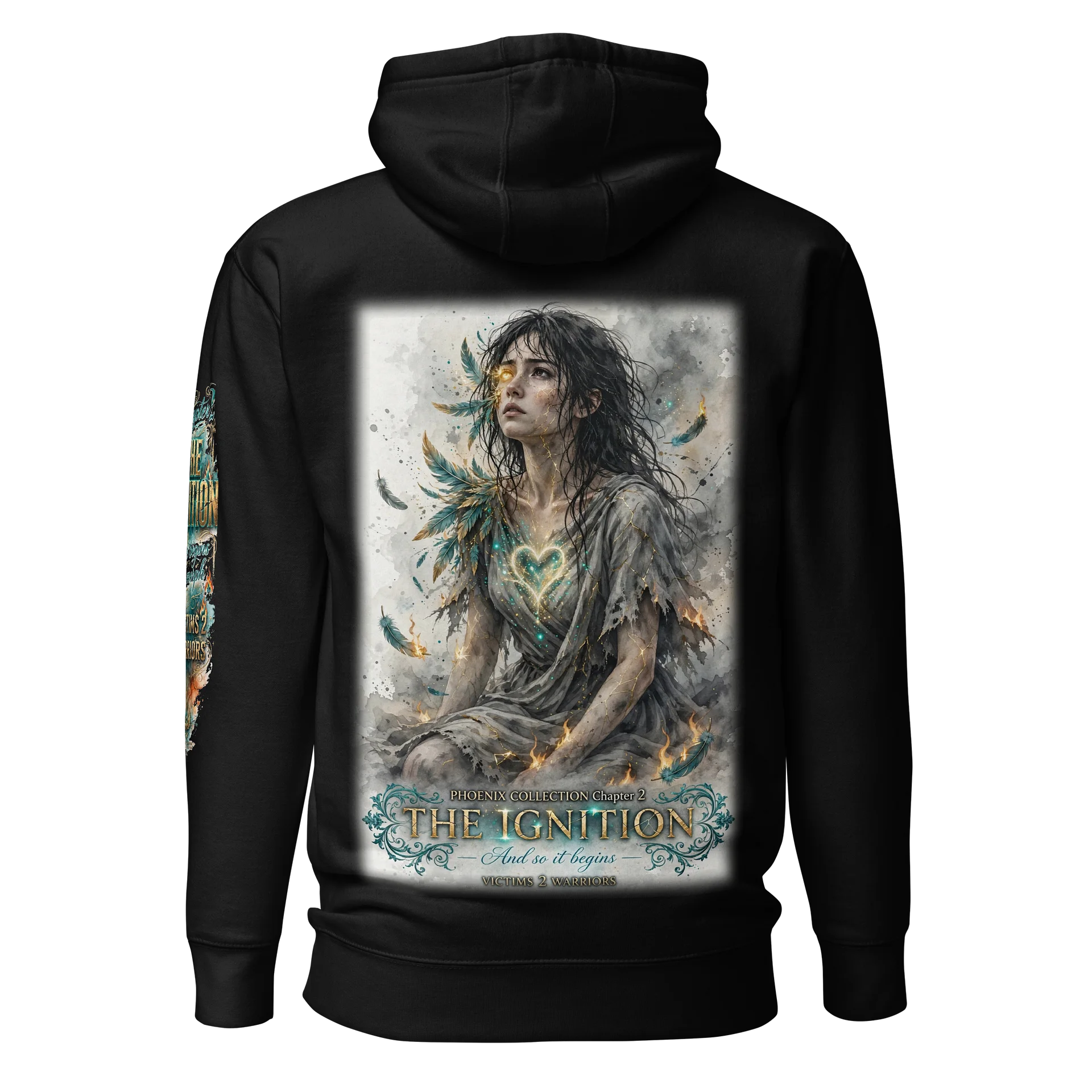 V2W -PHOENIX COLLECTION- “ The ignition” Signature Hoodie product image (4)