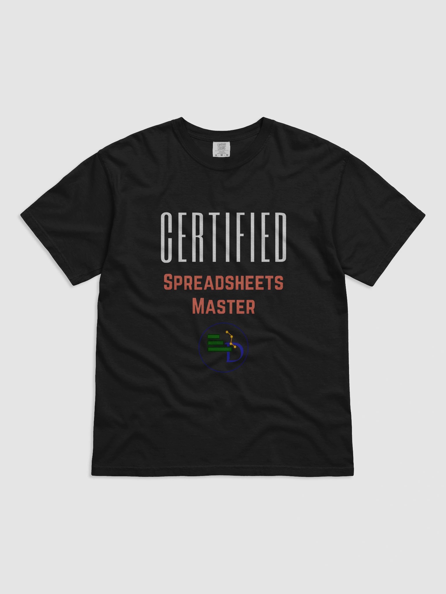 Certified Spreadsheets Master - T-shirt product image (1)