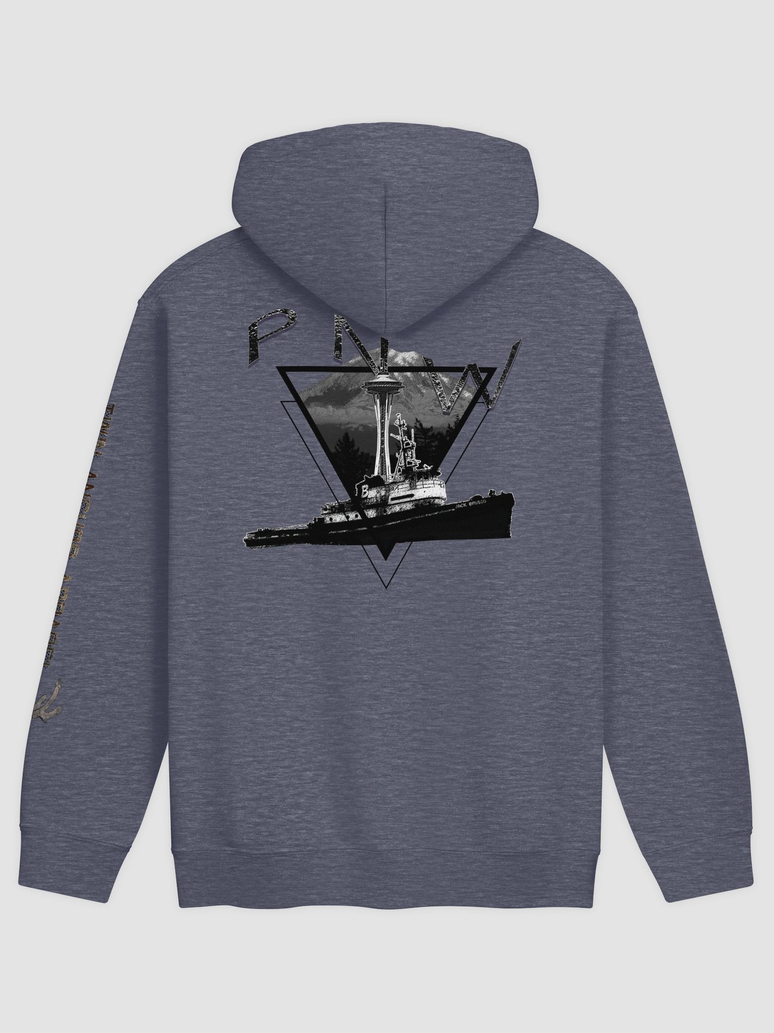 PNW T-Mt Raine & Jack Brusco – Maritime Heritage | Twin Anchor Apparel AB Watch Line product image (1)
