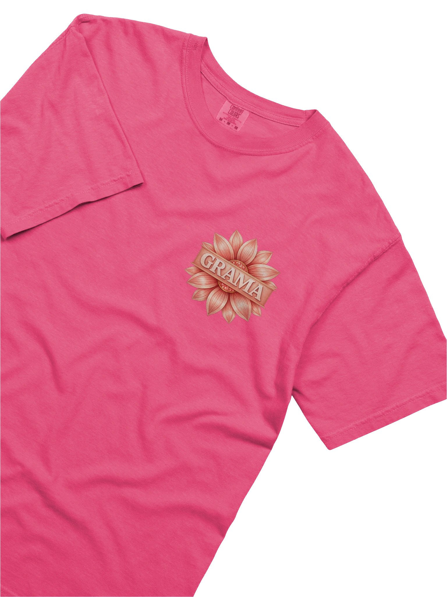 Personalized Grama Shirt Comfort Colors 1717 Custom Grandma Flower Name Shirt Gift for Grama Nana Mimi Grandmother Tee product image (5)