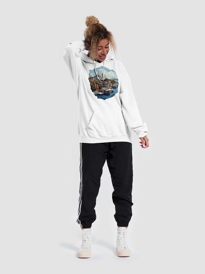 Istanbul Chill Hoodie – Bosphorus & Mosque Vibes product image (1)