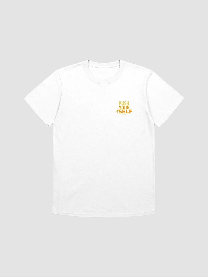 Push Yourself Tshirt_White_SC product image (1)