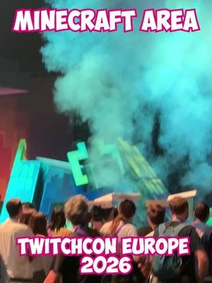 Join me to the Minecraft Area in TwitchCon Europe!   #minecraft #twitchcon #twitchconeurope #twitchconeurope2026 #twitchcon2026