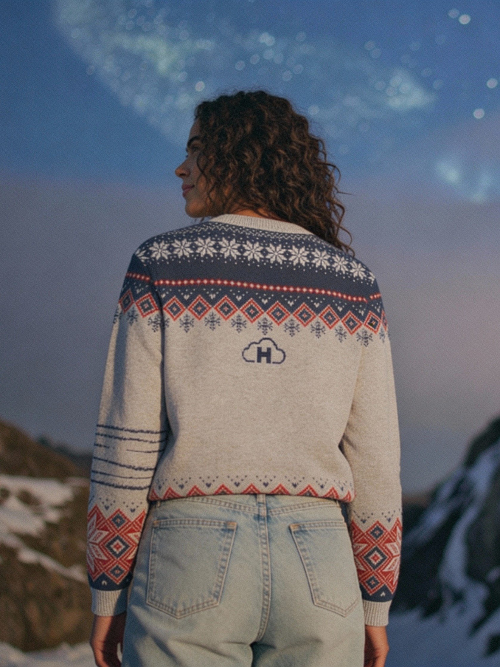 Knitted Crewneck Sweater – Classic Fit | Love Holiday Edition 25 product image (2)