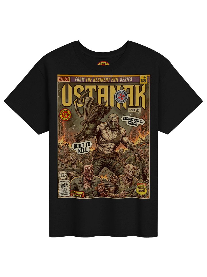 Resident Evil 6 Ustanak Comic Art T-Shirt product image (1)