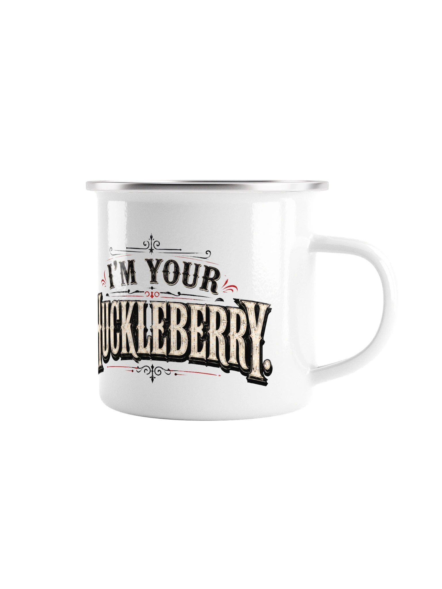 I’m Your Huckleberry Enamel Mug product image (2)
