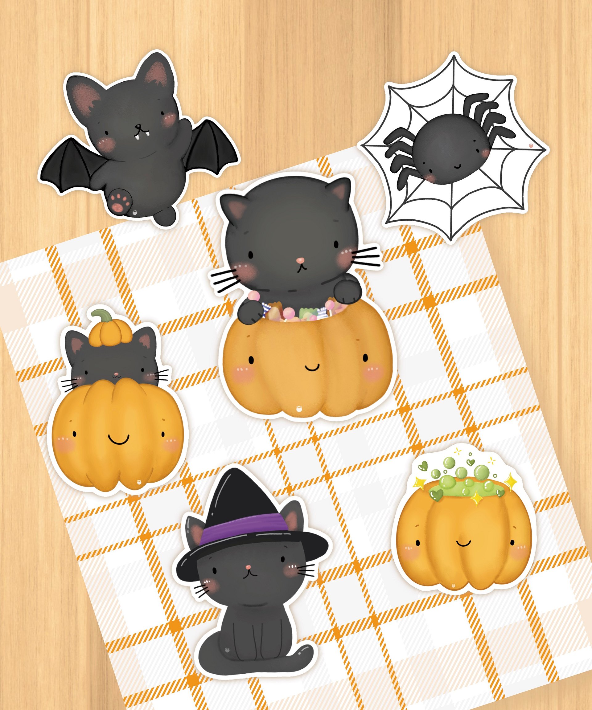 Halloween Vinyl Sticker Pack- Set 1 product image (1)